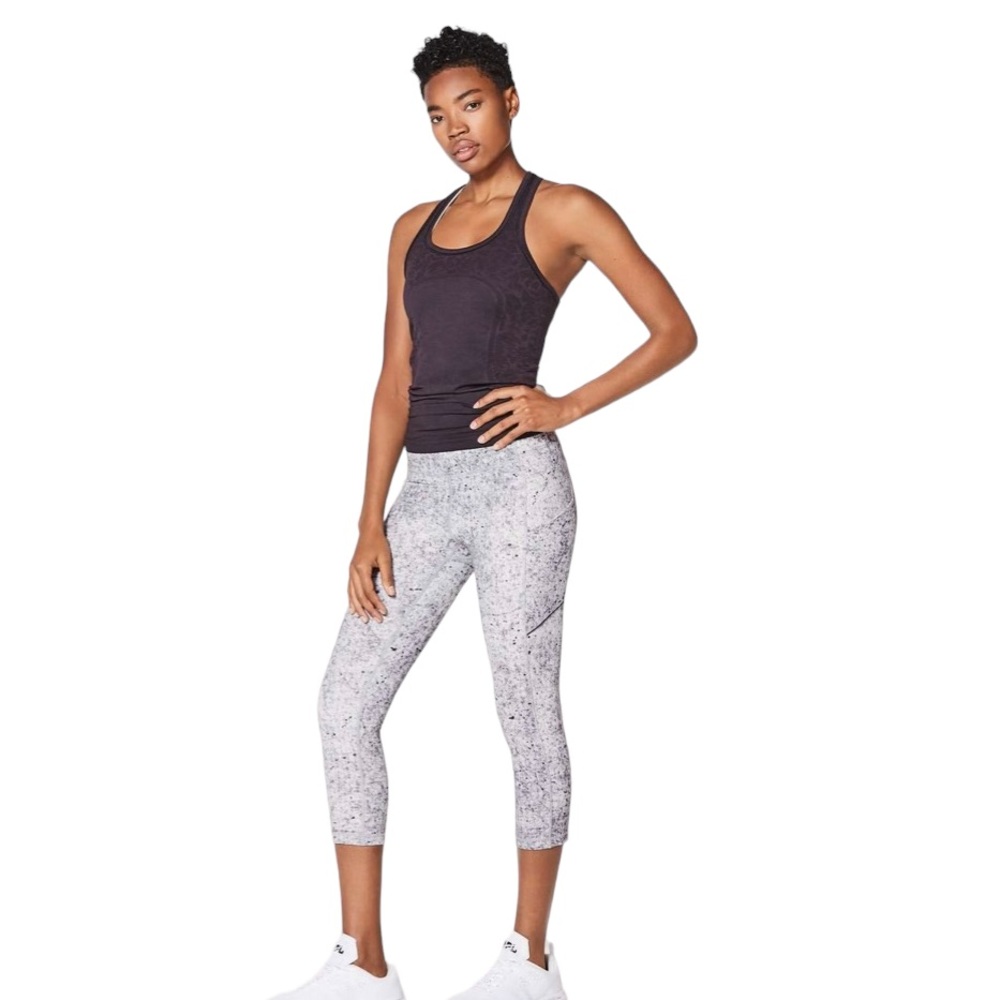 Lululemon Speed Up Crop 21 inches Leggings Sz 10